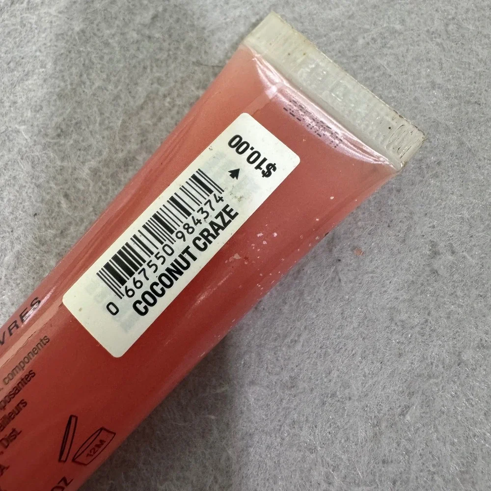 Victoria's Secret Lip Gloss Women Coconut Craze Shimmer Flavored 0.46 oz New